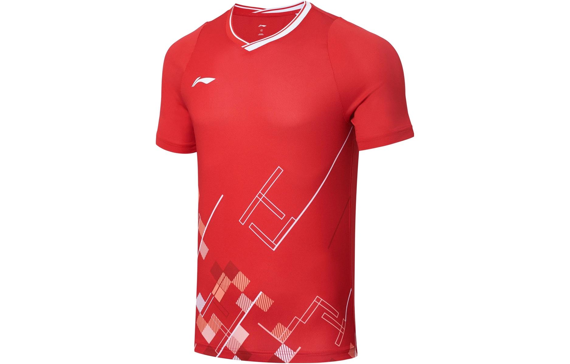 Лининг бадминтонная серия футболка с коротким рукавом унисекс красная
Лининг бадминтонная серия футболка с коротким рукавом унисекс красная