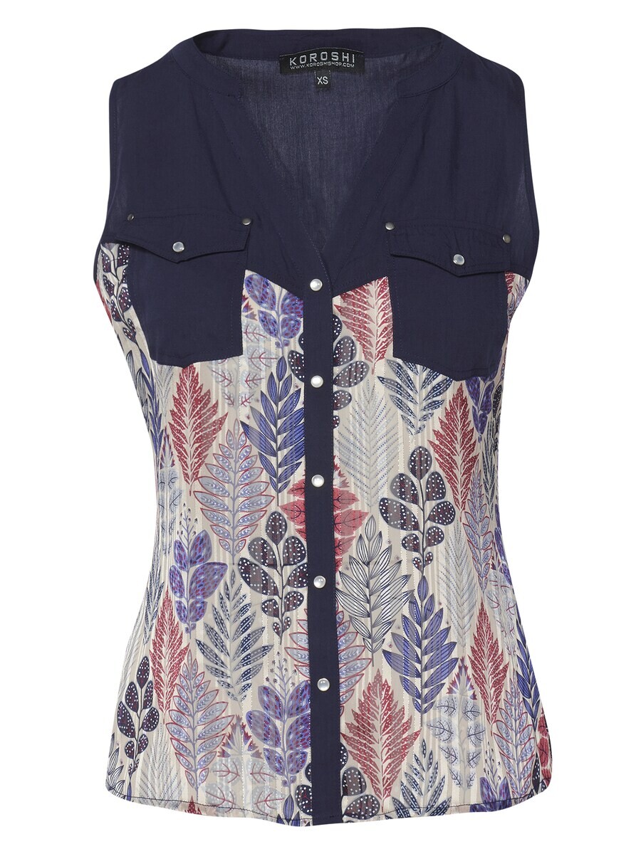 Блуза KOROSHI Blouse, темно-синий
Блуза KOROSHI Blouse, темно-синий