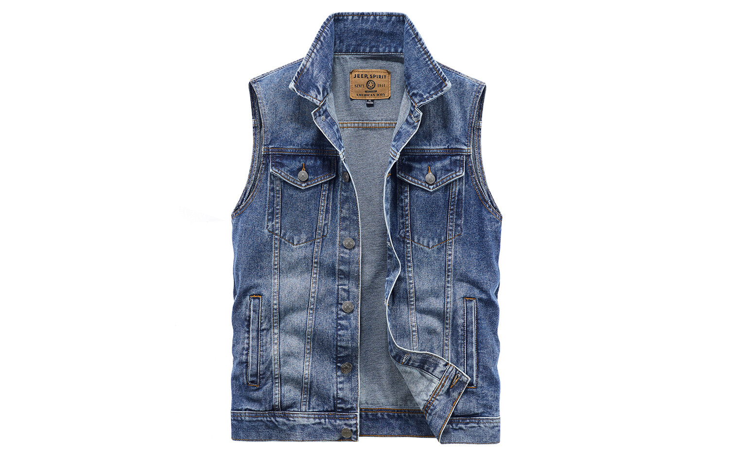 Жилет мужской Jeep Spirit, темно-синий
Жилет мужской Jeep Spirit, темно-синий