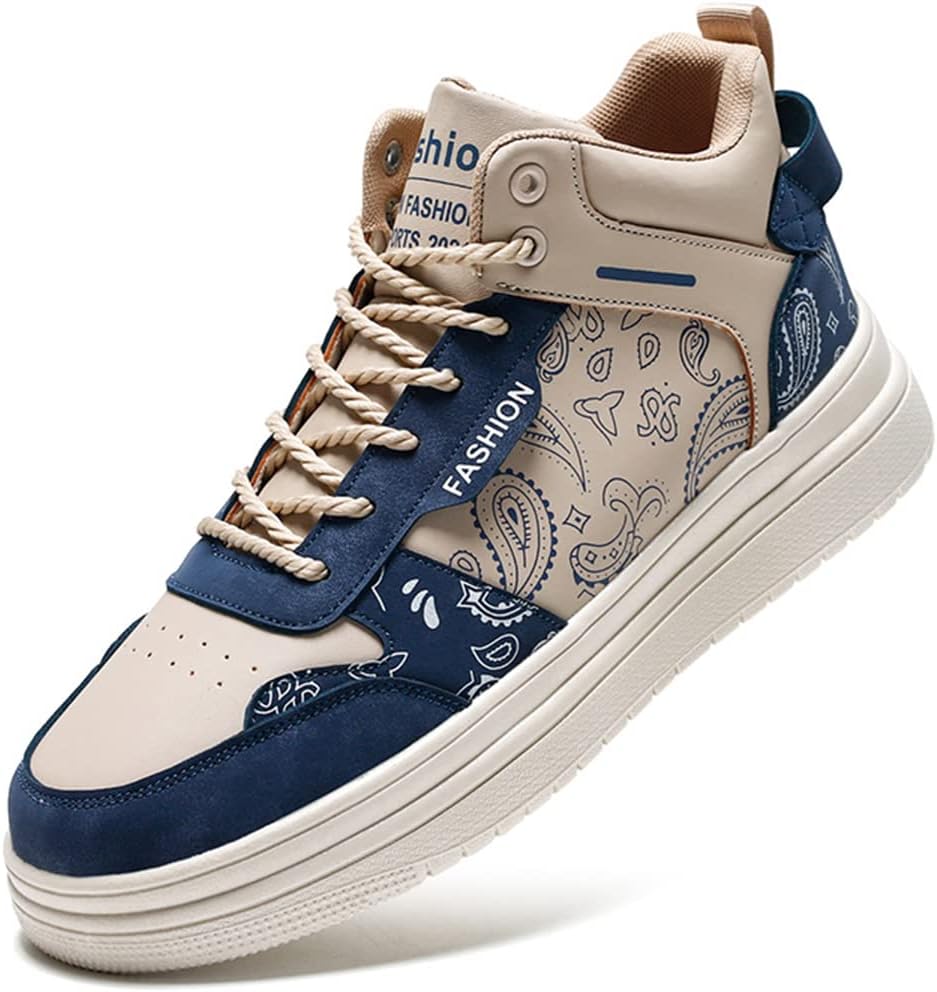 Мужские высокие кеды GSIGUL для скейтборда, повседневной ходьбы, кроссовки с граффити, модные спортивные обувь, синий
Мужские высокие кеды GSIGUL для скейтборда, повседневной ходьбы, кроссовки с граффити, модные спортивные обувь, синий