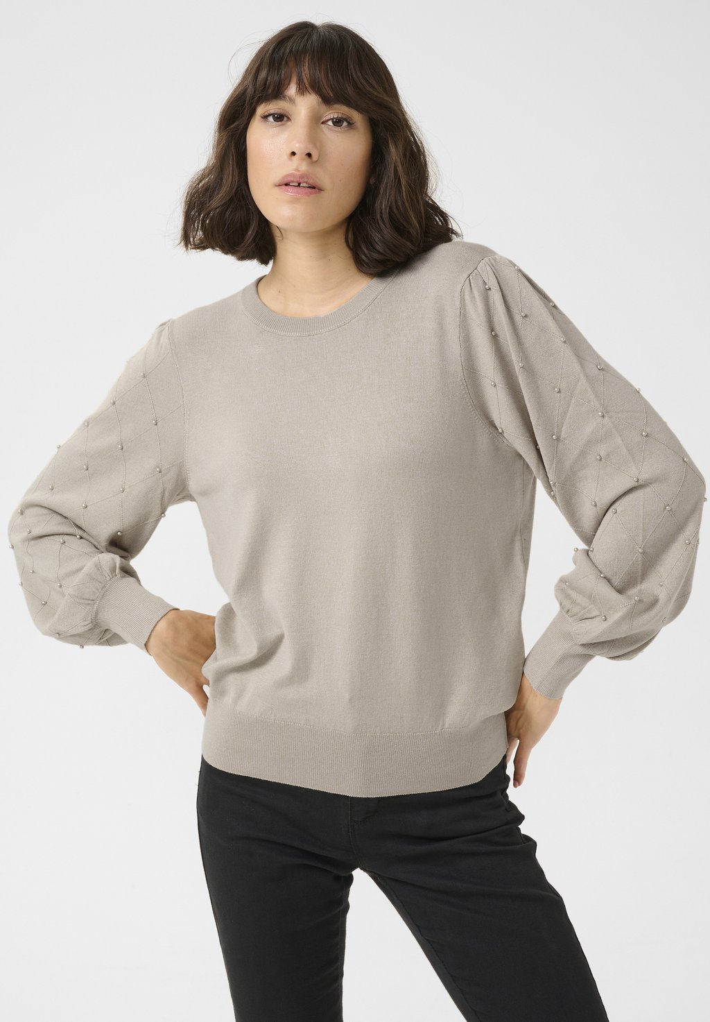 Свитер KAKAREN Kaffe, песочный
Свитер KAKAREN Kaffe, песочный