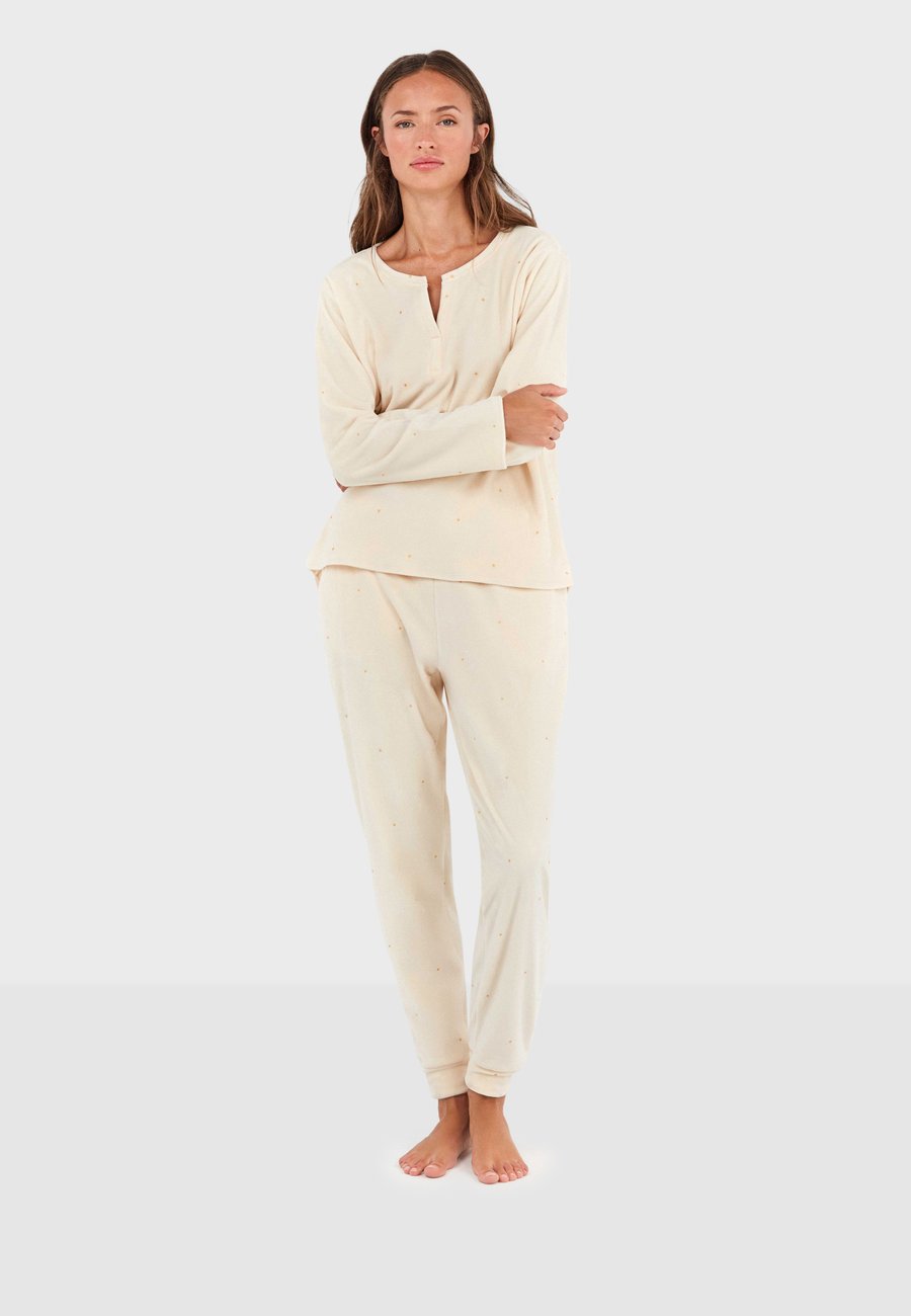 Пижамный комплект Gisela Pyjama set, Cream/Beige
Пижамный комплект Gisela Pyjama set, Cream/Beige