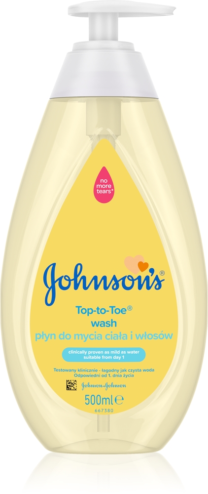 Гель для мытья тела и волос «Сверху до ног» для детей с рождения Johnson'S, 500 мл
Гель для мытья тела и волос «Сверху до ног» для детей с рождения Johnson'S, 500 мл