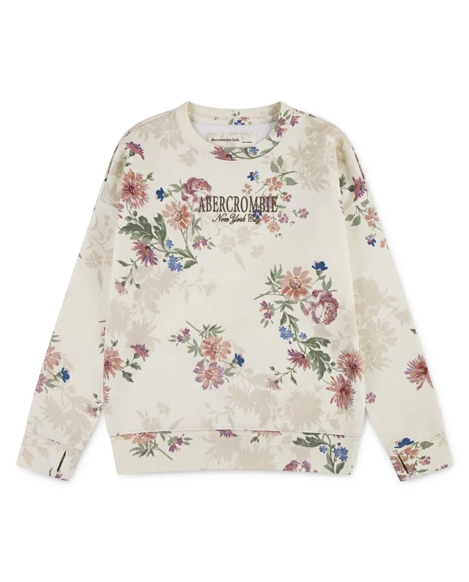 свитшот с круглым вырезом Kids с цветочным принтом для девочки Abercrombie, мультиколор
свитшот с круглым вырезом Kids с цветочным принтом для девочки Abercrombie, мультиколор