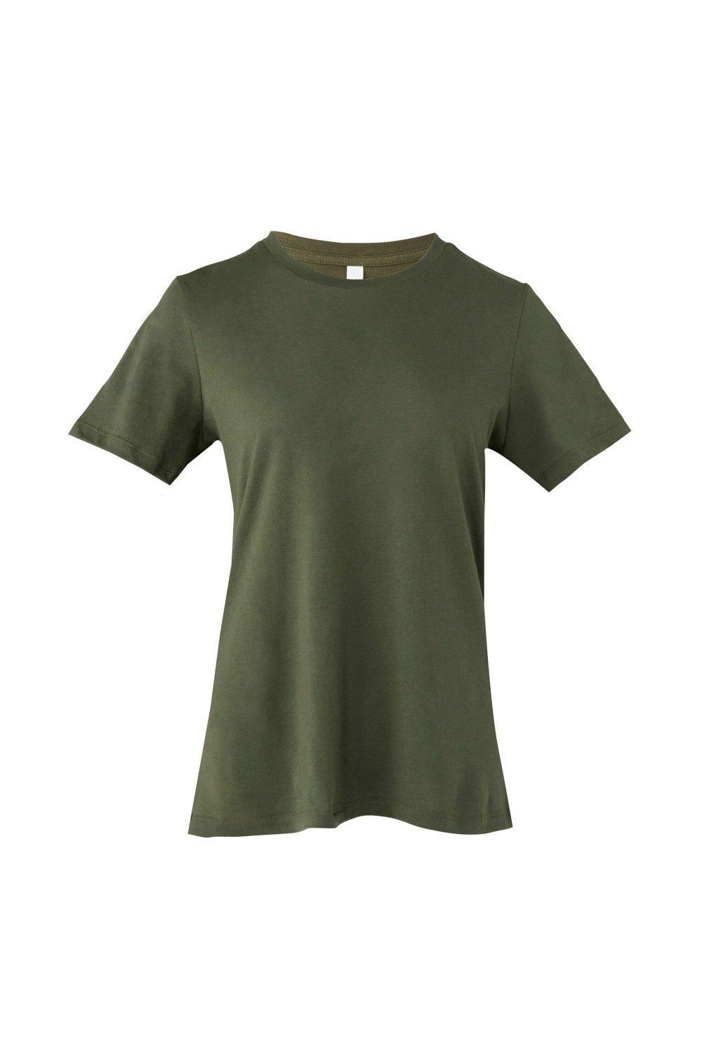 Футболка из джерси с короткими рукавами Bella + Canvas, зеленый
Футболка из джерси с короткими рукавами Bella + Canvas, зеленый