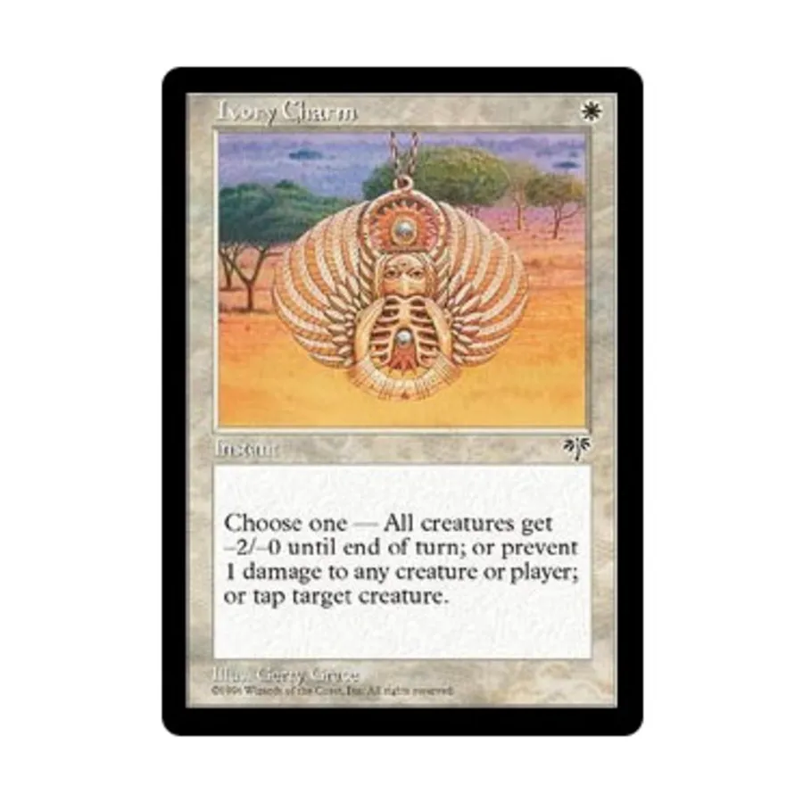 CCG Амулет цвета слоновой кости (клавиша C), MTG - Mirage
CCG Амулет цвета слоновой кости (клавиша C), MTG - Mirage
