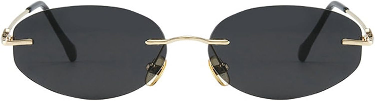 Модные солнцезащитные очки Helena Fashion в маленькой оправе, овальной формы, без оправы, для женщин и мужчин, винтажные круглые, с градиентным переходом, женские модные очки UV400, C1
Модные солнцезащитные очки Helena Fashion в маленькой оправе, овальной формы, без оправы, для женщин и мужчин, винтажные круглые, с градиентным переходом, женские модные очки UV400, C1