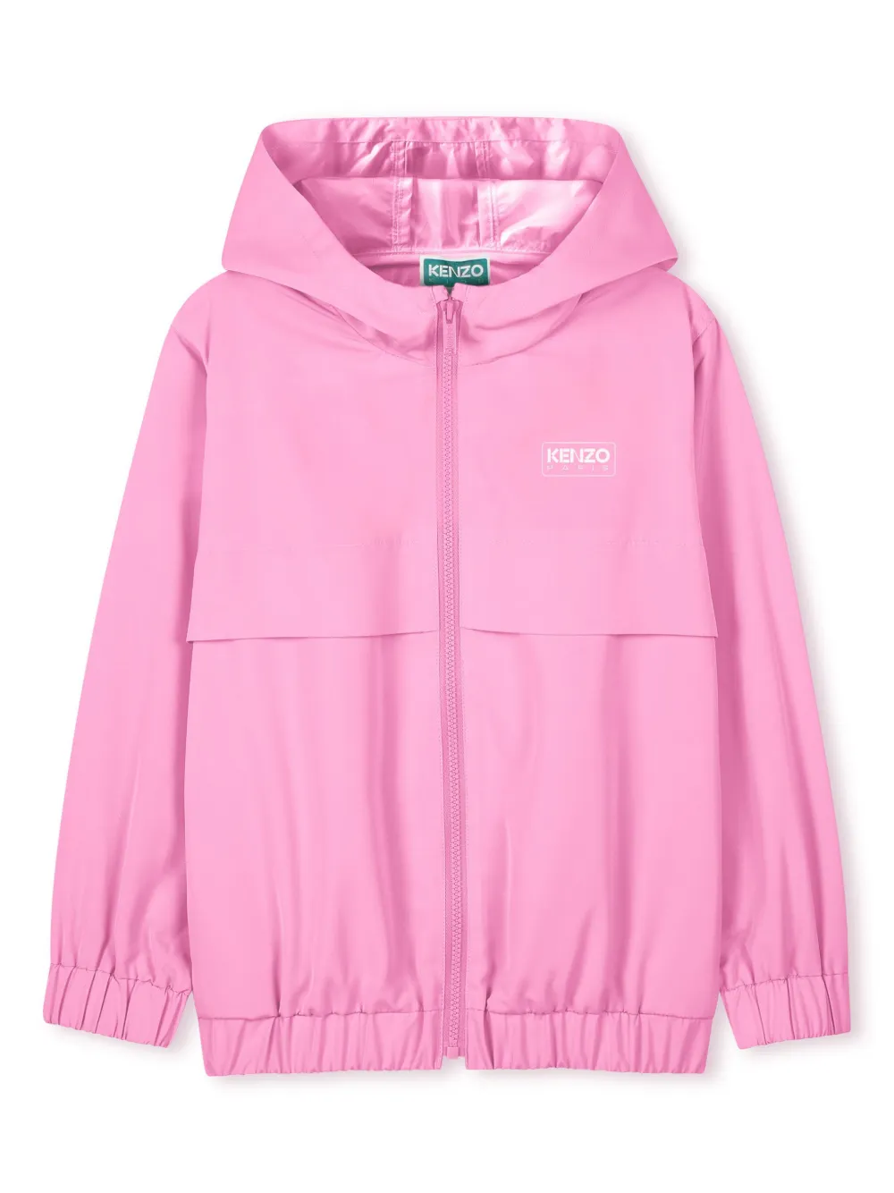 Ветровка с капюшоном Kenzo Kids, розовый 
Ветровка с капюшоном Kenzo Kids, розовый