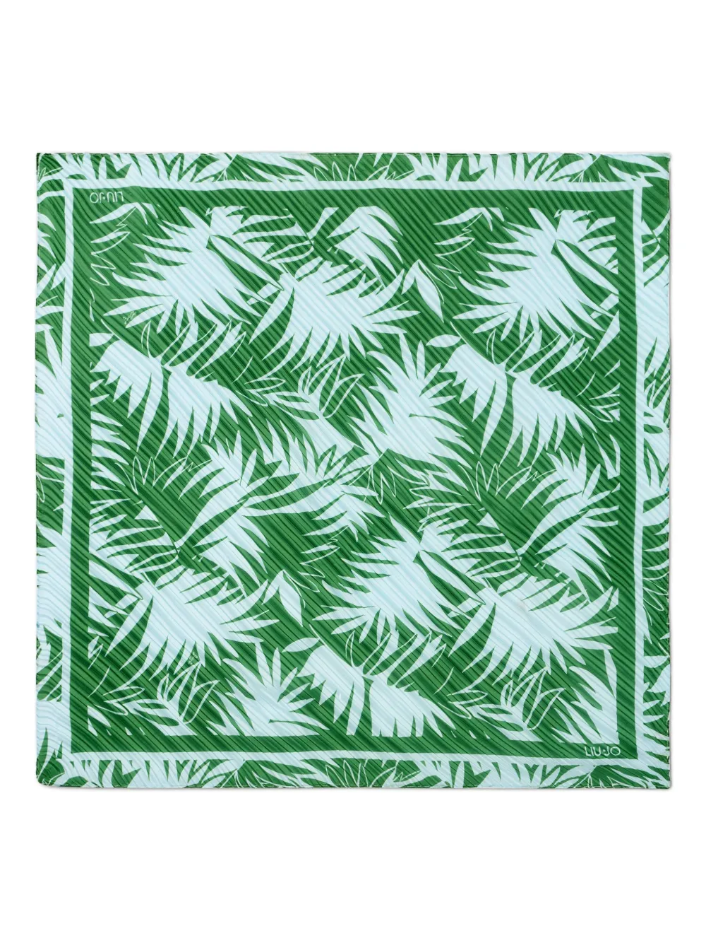 Плиссированный шарф с принтом Liu Jo, зеленый
Плиссированный шарф с принтом Liu Jo, зеленый