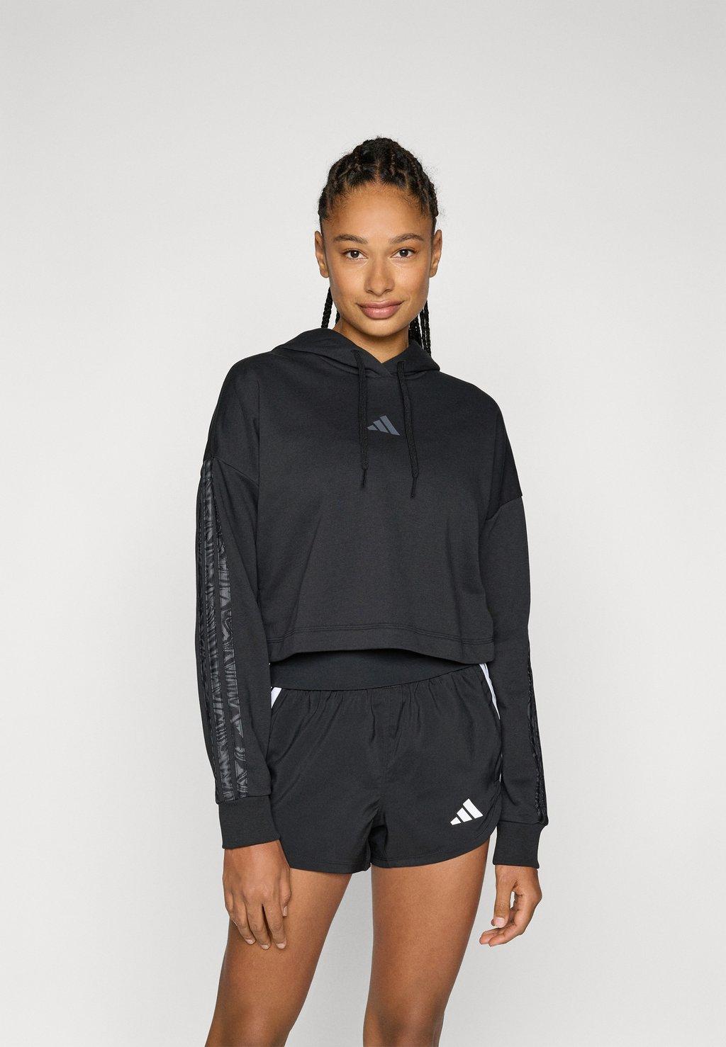 Толстовка с капюшоном ESSENTIALS 3 STRIPES PRINT Adidas Sportswear, черный
Толстовка с капюшоном ESSENTIALS 3 STRIPES PRINT Adidas Sportswear, черный