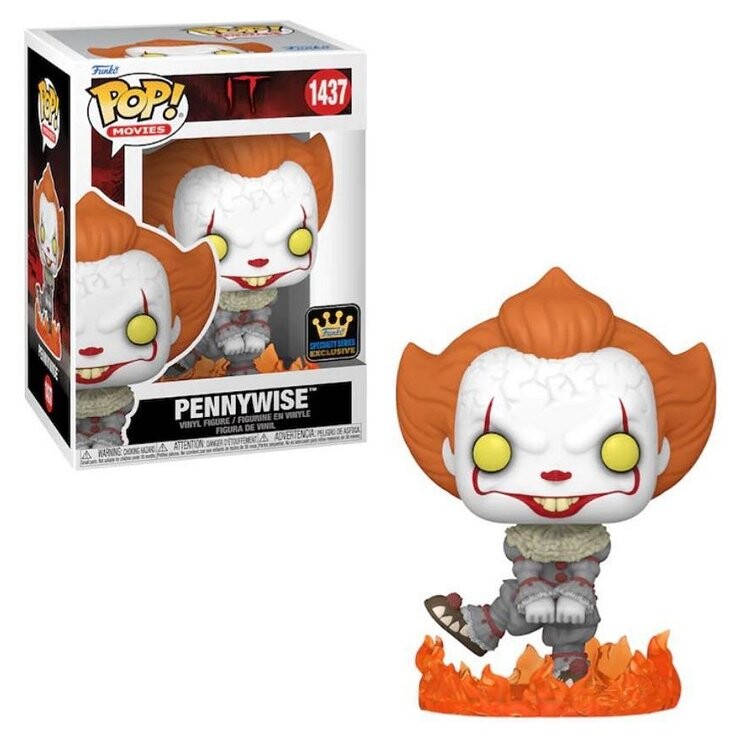 Funko POP! It Pennywise Dances эксклюзивно для GW (1437)
Funko POP! It Pennywise Dances эксклюзивно для GW (1437)
