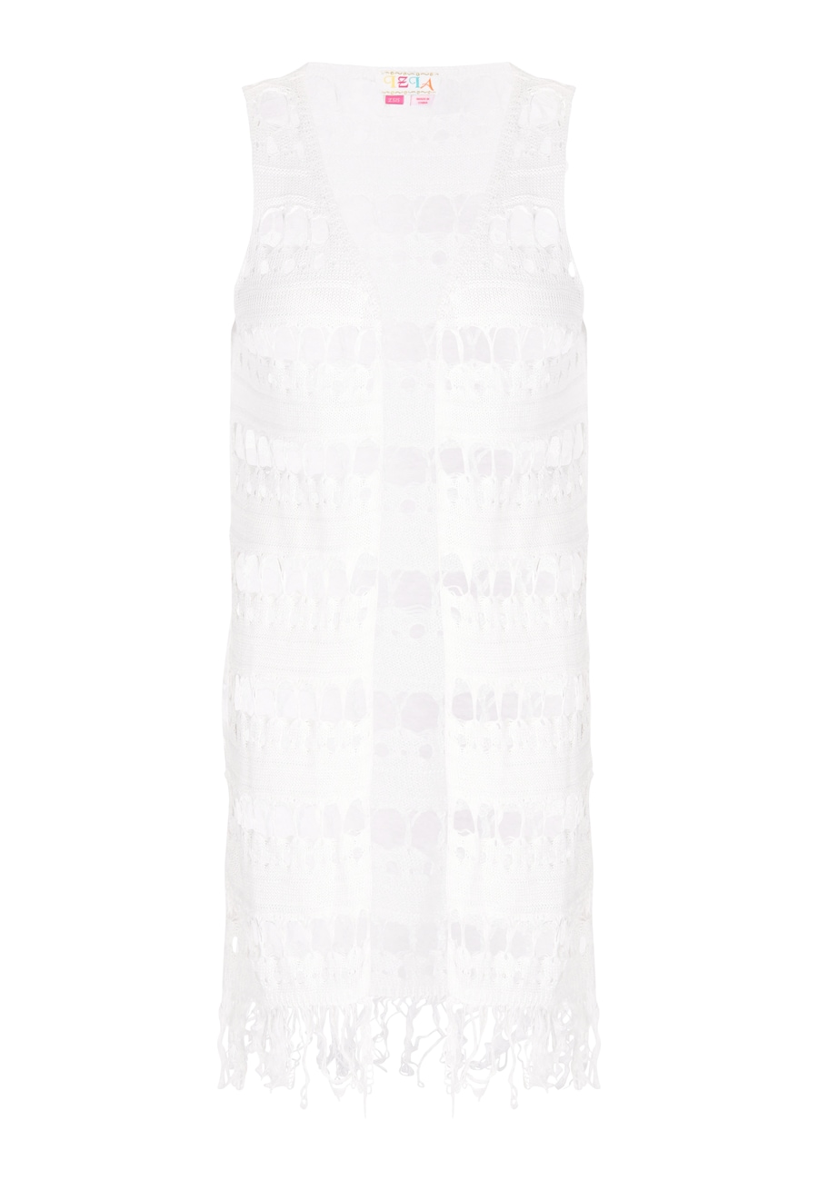 Вязаный жилет IZIA, от белого
Вязаный жилет IZIA, от белого