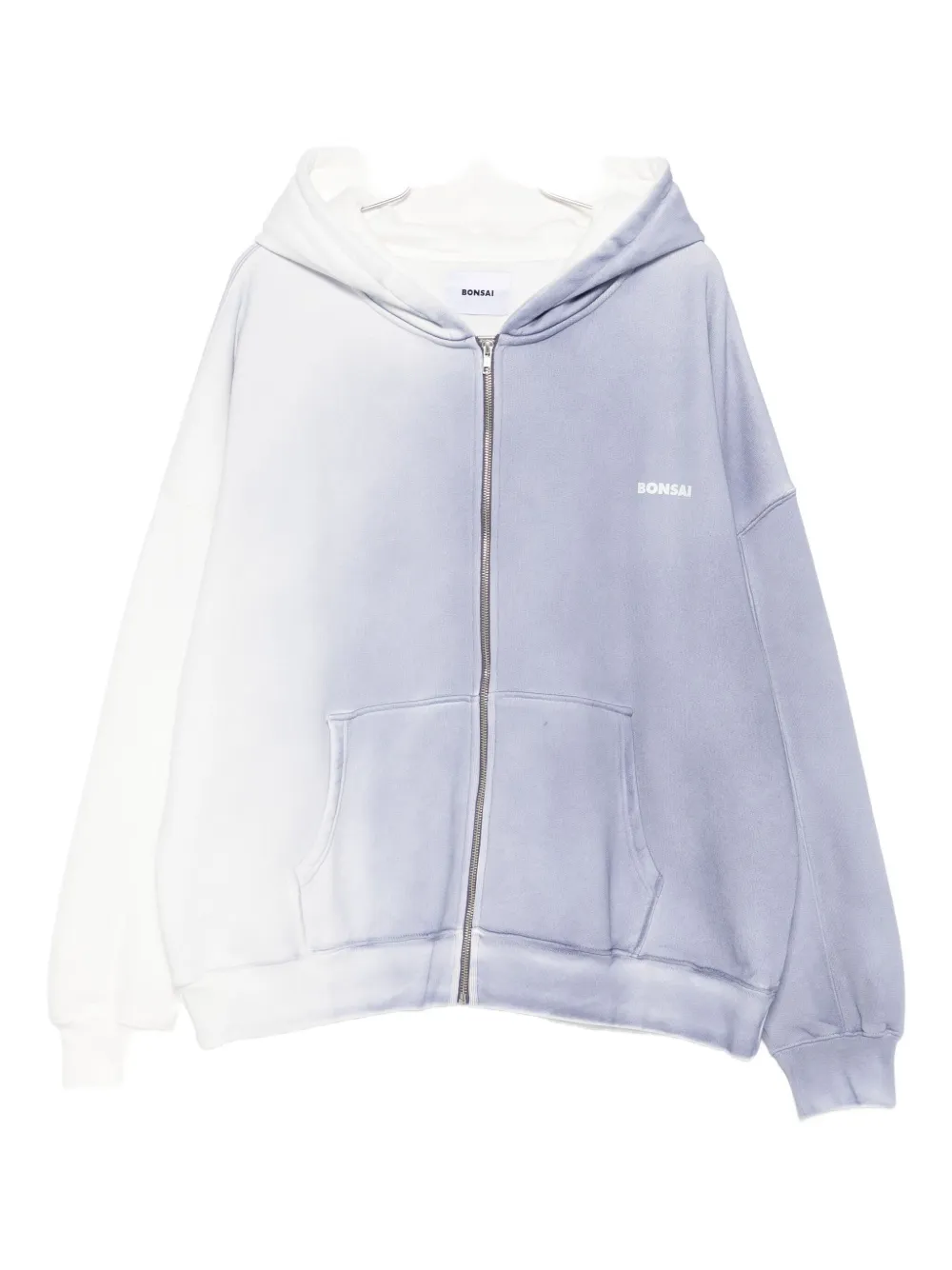 Толстовка на молнии с эффектом омбре Bonsai, синий
Толстовка на молнии с эффектом омбре Bonsai, синий