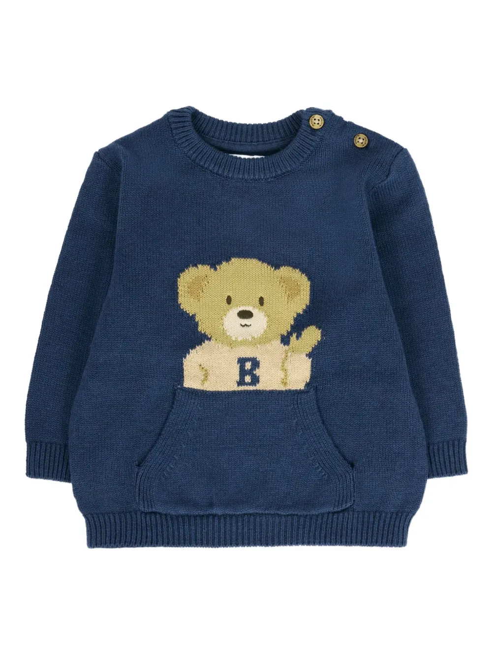 Свитер с мотивом мишки Mayoral, синий
Свитер с мотивом мишки Mayoral, синий