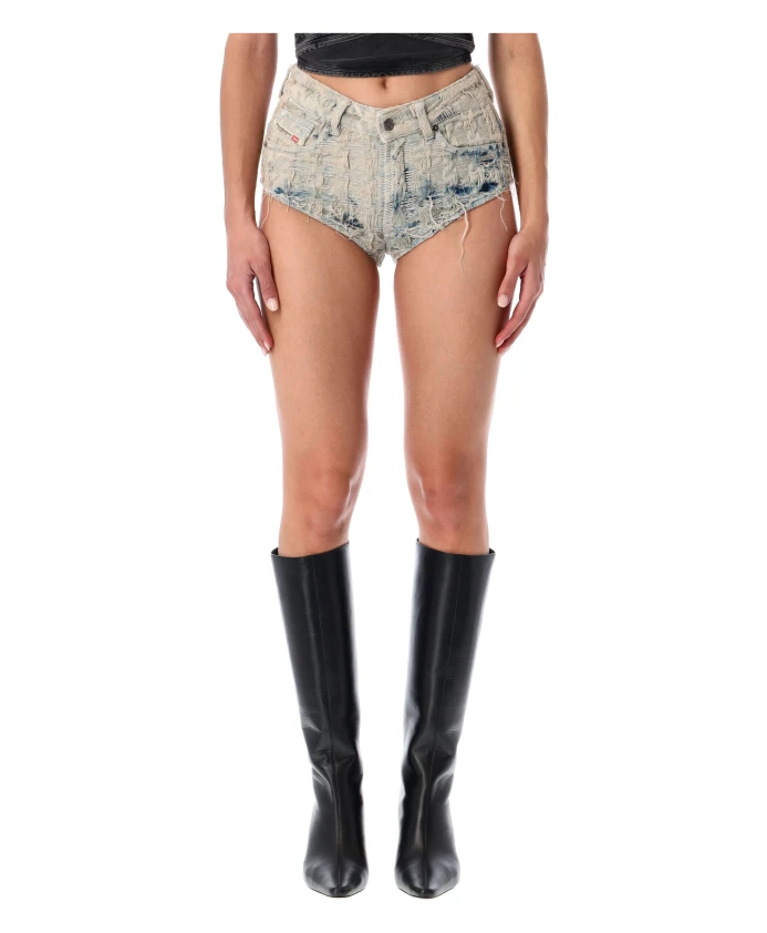 Короткие джинсовые шорты Diesel, синий
Короткие джинсовые шорты Diesel, синий