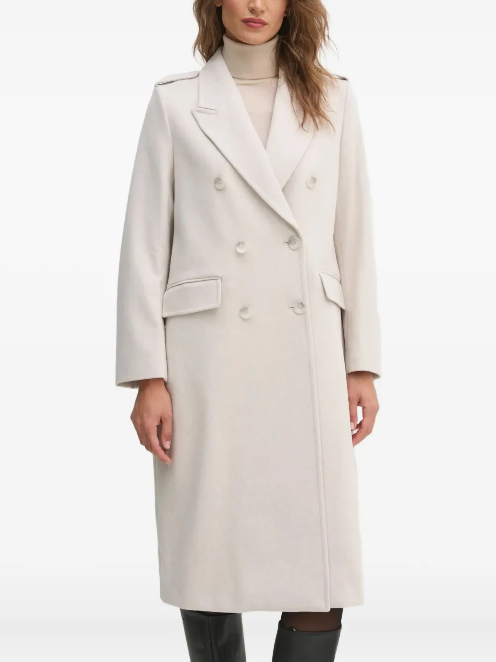 Двубортное пальто Sisley, кремовый
Двубортное пальто Sisley, кремовый