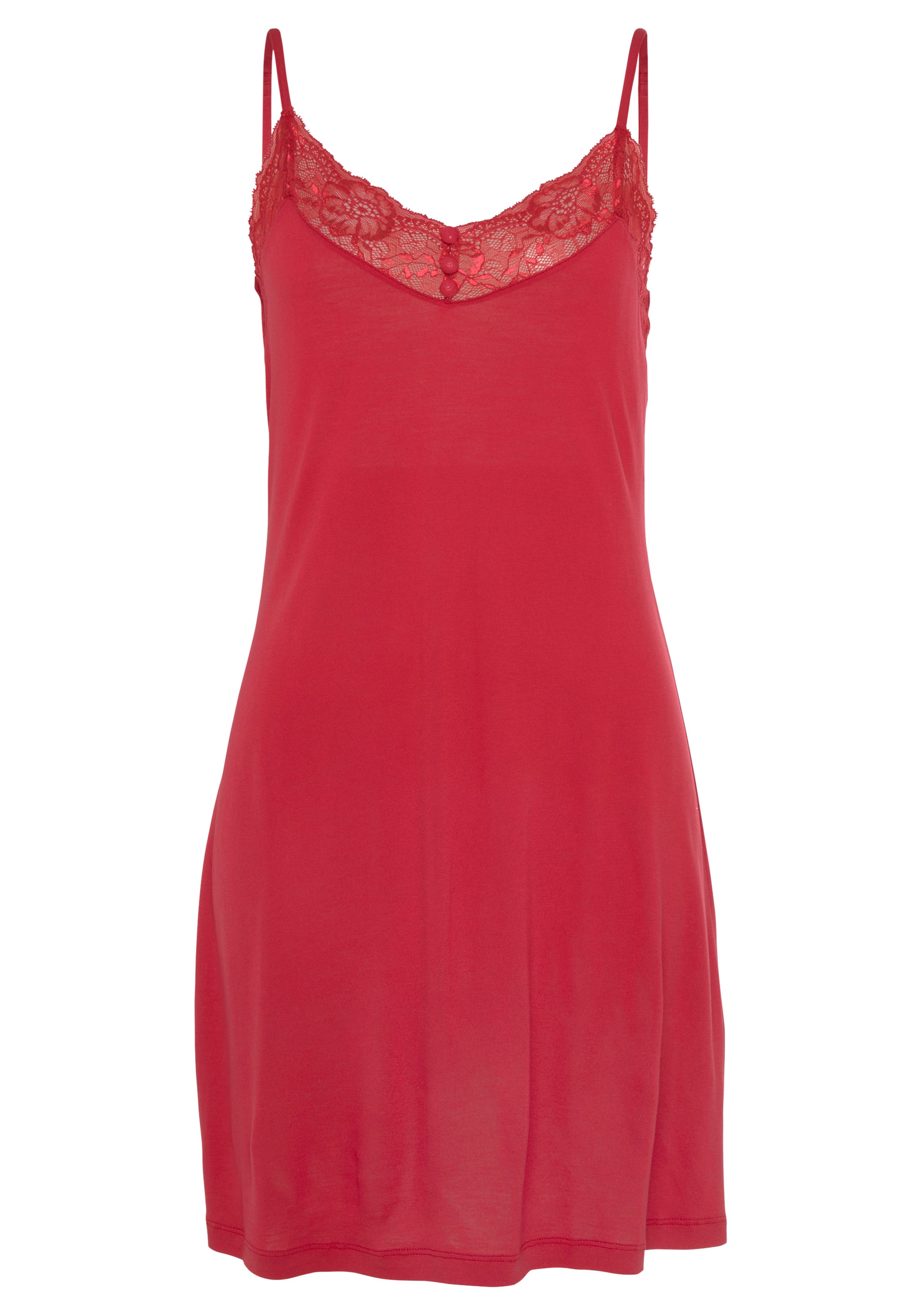 LASCANA Пеньюар в вишнево-красном цвете
LASCANA Пеньюар в вишнево-красном цвете