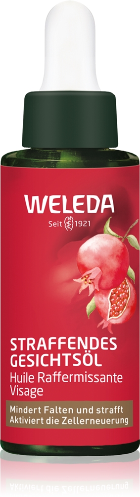 Гранатовое укрепляющее масло для лица Weleda, 30 мл
Гранатовое укрепляющее масло для лица Weleda, 30 мл