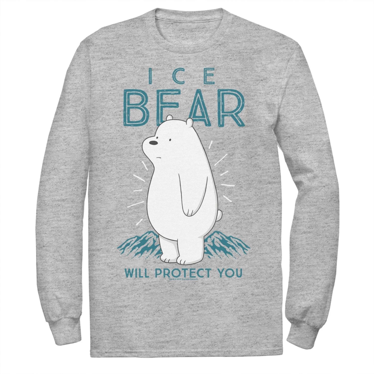 Мужская футболка с длинными рукавами Cartoon Network We Bare Bears Ice Bear Will Protect You Licensed Character
Мужская футболка с длинными рукавами Cartoon Network We Bare Bears Ice Bear Will Protect You Licensed Character