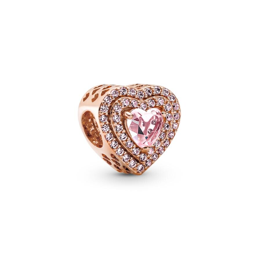 Шарм Sparkling Levelled Heart Pandora, двухцветный
Шарм Sparkling Levelled Heart Pandora, двухцветный