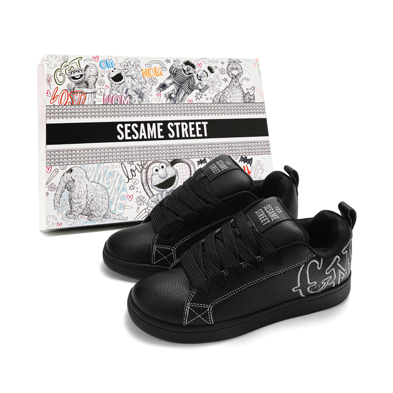 SESAME STREET Низкие скейтерские кроссовки унисекс графитово-черные, цвет Graphite Black
SESAME STREET Низкие скейтерские кроссовки унисекс графитово-черные, цвет Graphite Black