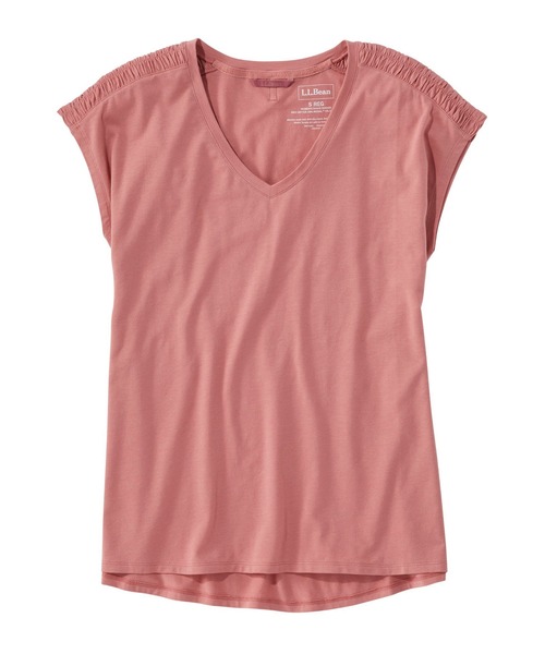 Футболка женская с V-образным вырезом и коротким рукавом L.L.Bean
Футболка женская с V-образным вырезом и коротким рукавом L.L.Bean
