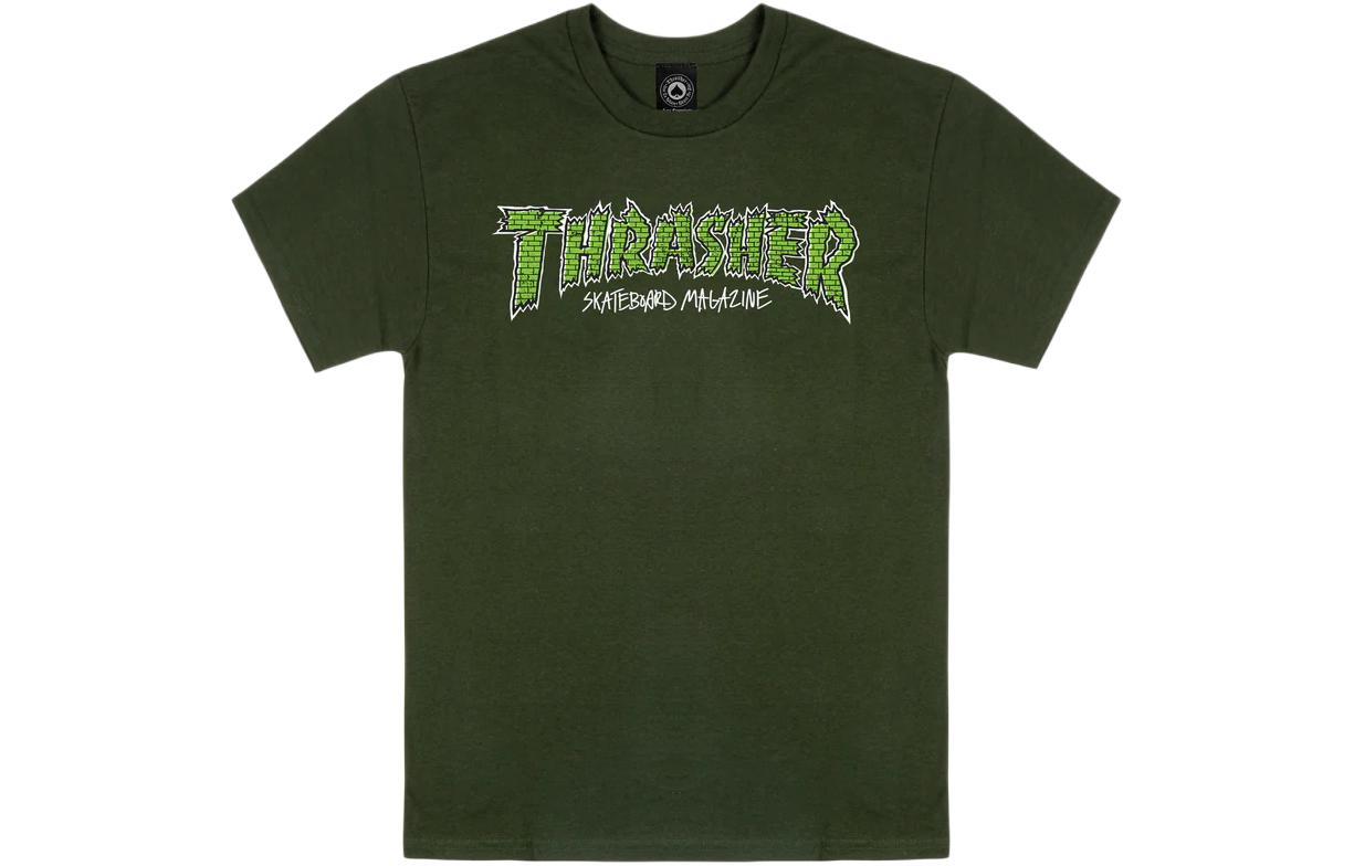 Футболка унисекс лесной зелёный Thrasher
Футболка унисекс лесной зелёный Thrasher
