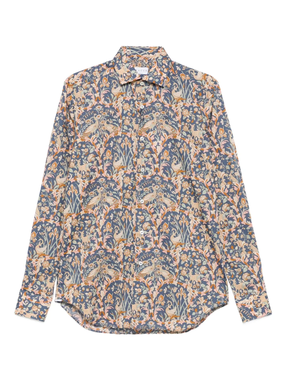 Рубашка с цветочным принтом Xacus, синий
Рубашка с цветочным принтом Xacus, синий