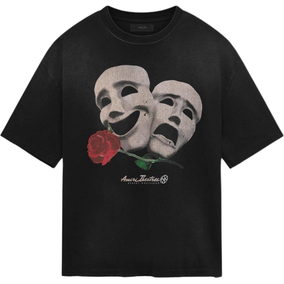 Театральные маски оверсайз футболка AMIRI, черный
Театральные маски оверсайз футболка AMIRI, черный