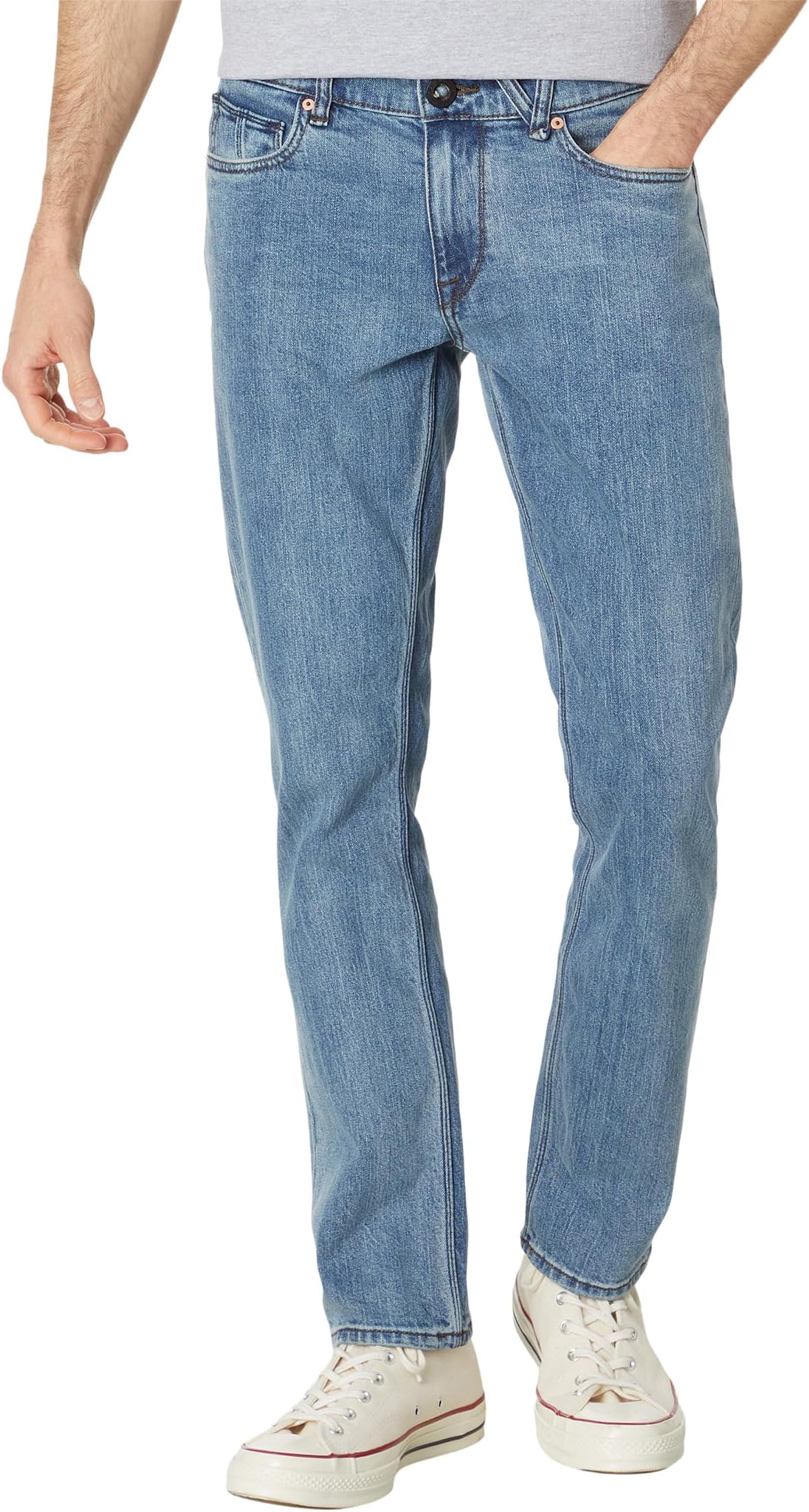 Джинсы Volcom Vorta Denim, цвет Cali Blue
Джинсы Volcom Vorta Denim, цвет Cali Blue