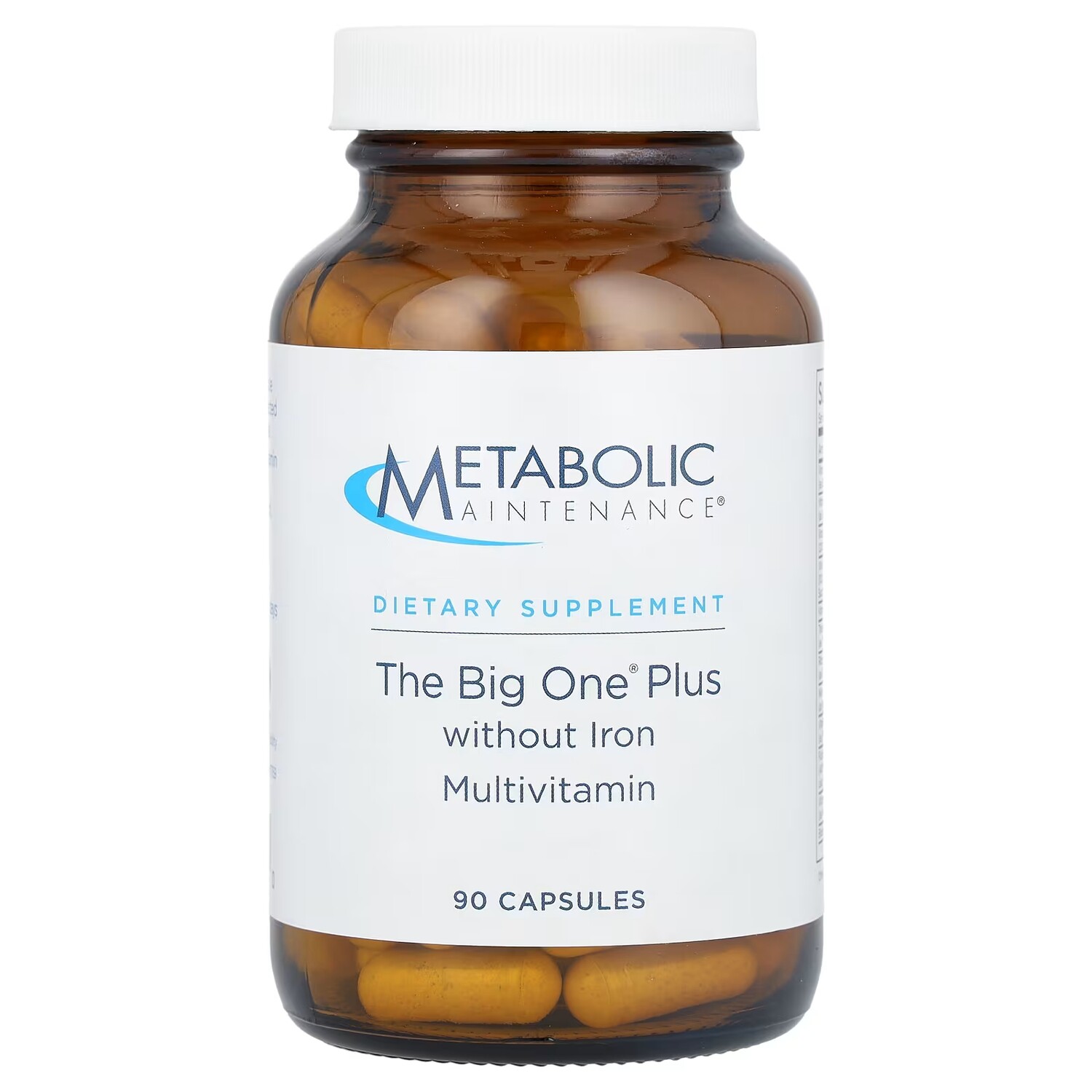 Мультивитамины Metabolic Maintenance Big One Plus без железа, 90 капсул
Мультивитамины Metabolic Maintenance Big One Plus без железа, 90 капсул