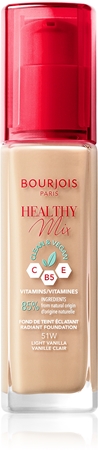 Осветляющая увлажняющая основа 24 часа Bourjois Healthy Mix, 51W Light Vanilla 30 ml
Осветляющая увлажняющая основа 24 часа Bourjois Healthy Mix, 51W Light Vanilla 30 ml