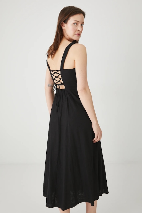 Льняное платье Medicine, черный
Льняное платье Medicine, черный