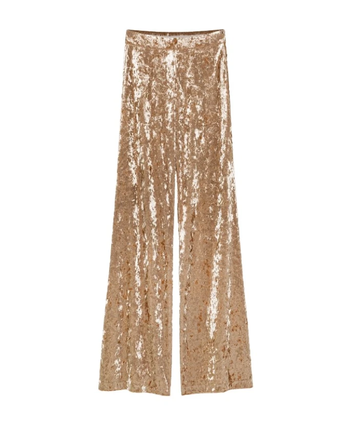 Коричневые бархатные брюки-клеш Forte Forte, коричневый
Коричневые бархатные брюки-клеш Forte Forte, коричневый