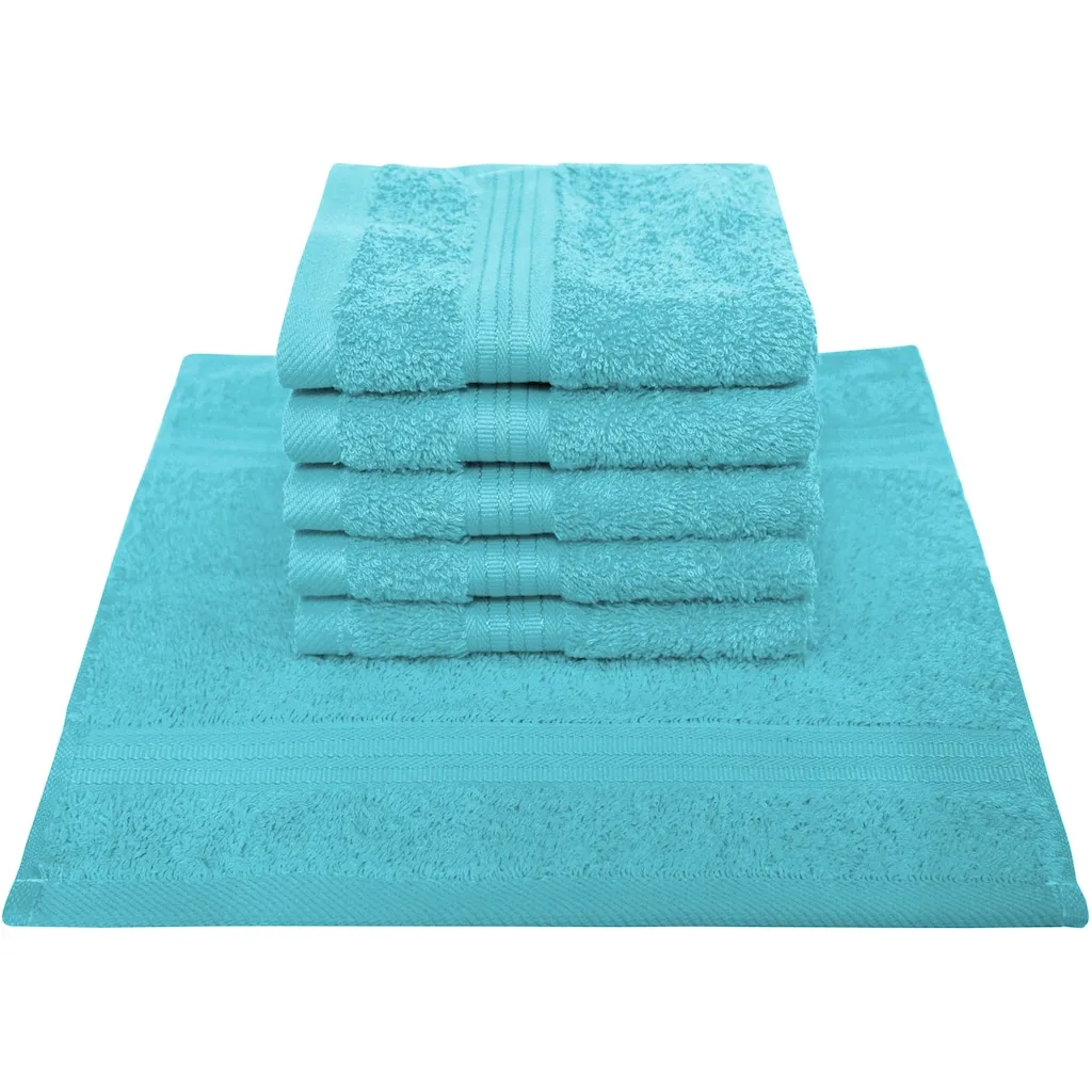 Махровое полотенце Siena с каймой Dyckhoff, Aqua
Махровое полотенце Siena с каймой Dyckhoff, Aqua