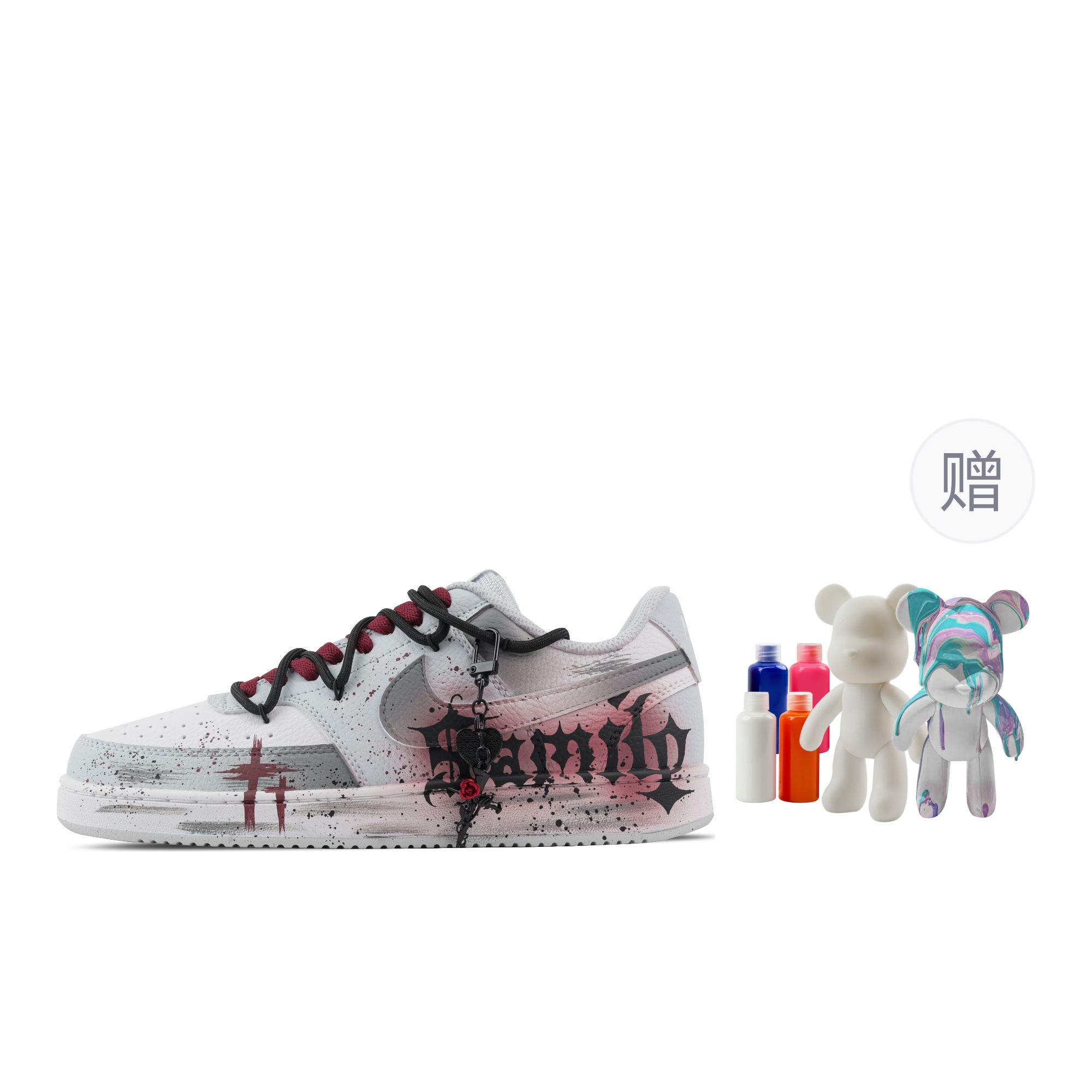 Nike Кроссовки Court Vision Listener, Fluid Bear, износостойкие, низкие, для скейтбординга, мужские, синие, белые, красные
Nike Кроссовки Court Vision Listener, Fluid Bear, износостойкие, низкие, для скейтбординга, мужские, синие, белые, красные