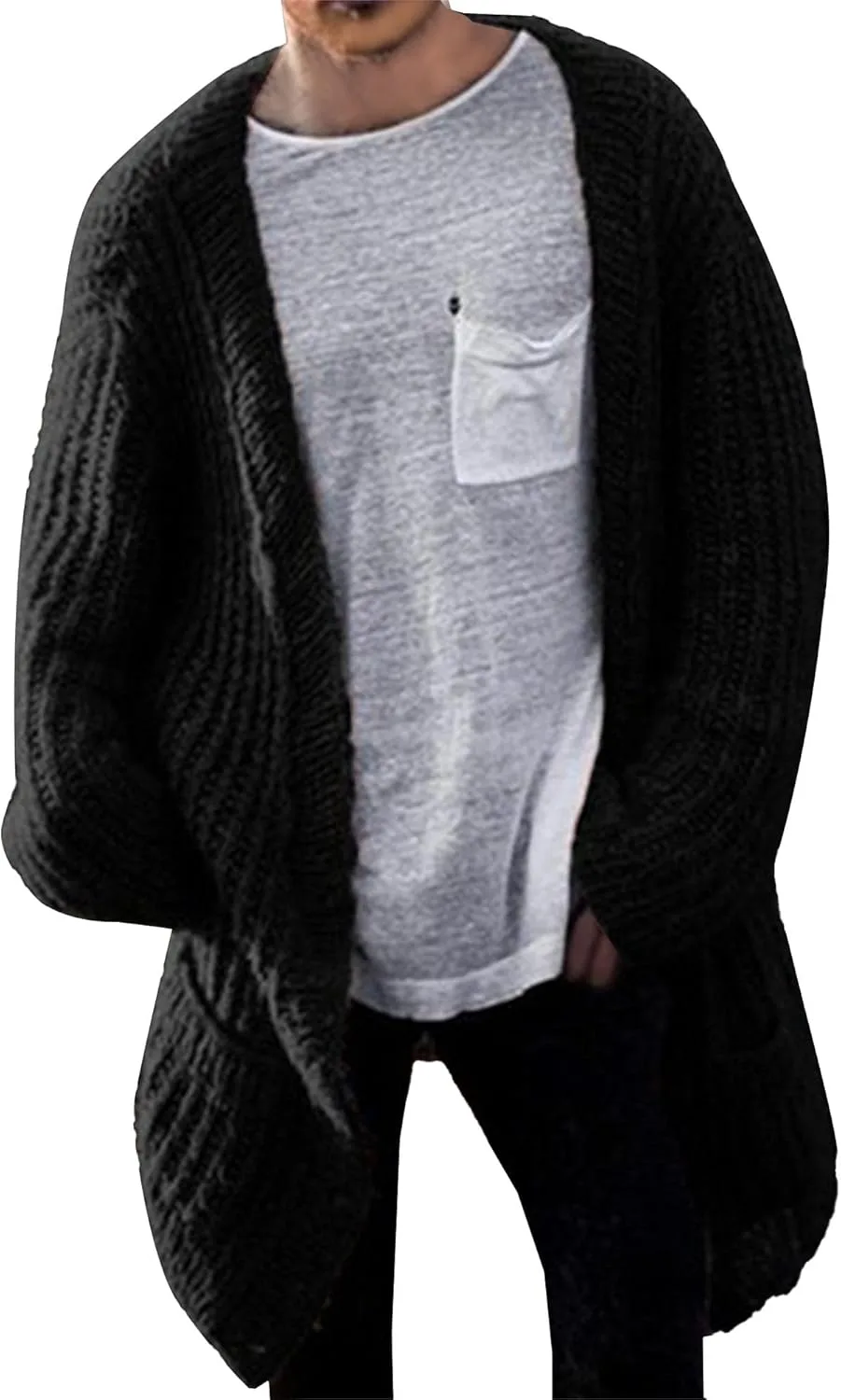 Мужской кардиган с кабельным узором и воротником-шалью JEKE-DG
Мужской кардиган с кабельным узором и воротником-шалью JEKE-DG