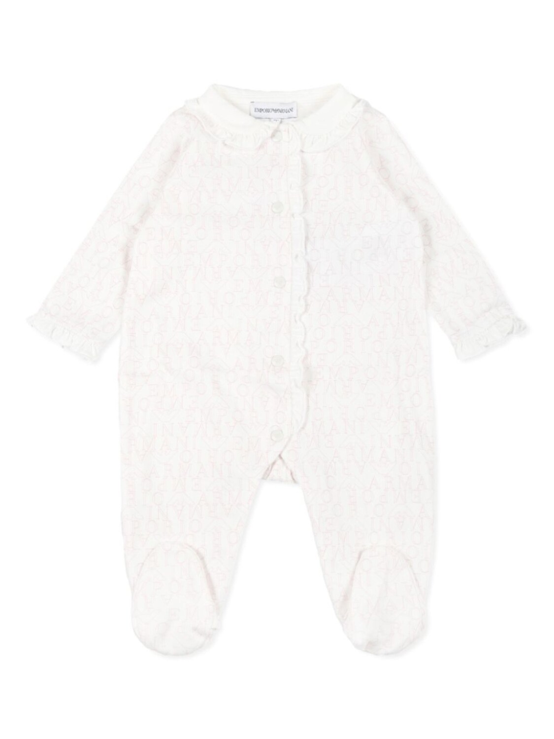 Комплект для новорожденного из хлопка с логотипом Emporio Armani Kids, белый
Комплект для новорожденного из хлопка с логотипом Emporio Armani Kids, белый