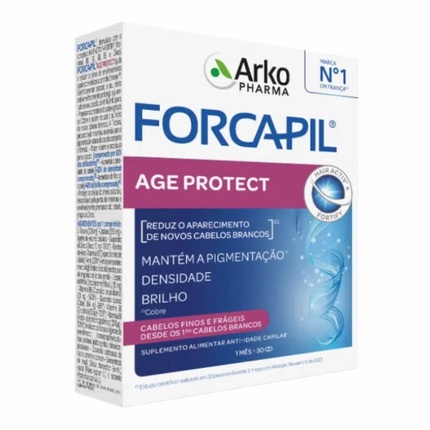 Forcapil Anti-Aging 30 капсул Arkopharma
Forcapil Anti-Aging 30 капсул Arkopharma