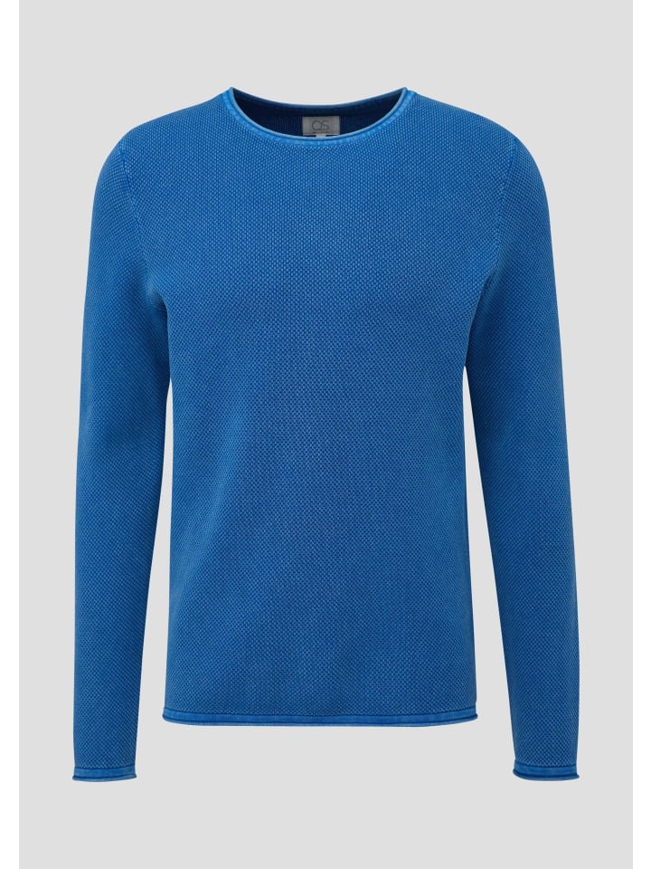 QS Вязаный свитер 5539_королевский синий
QS Вязаный свитер 5539_королевский синий