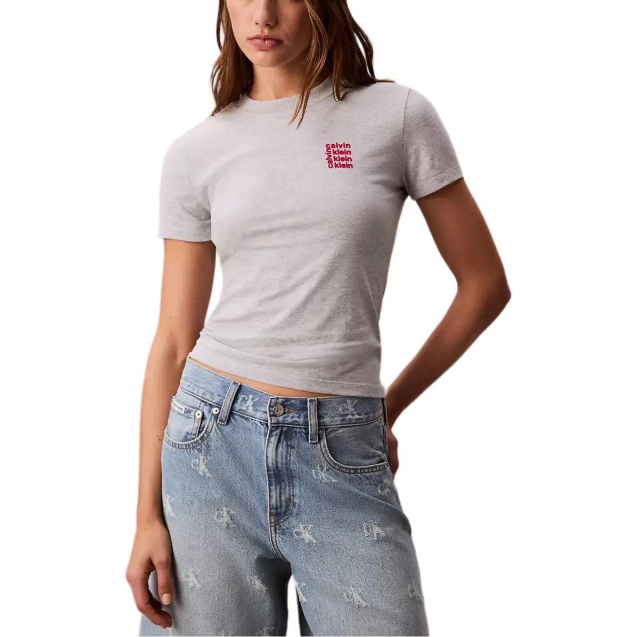 Футболка женская серая Calvin Klein, серый
Футболка женская серая Calvin Klein, серый