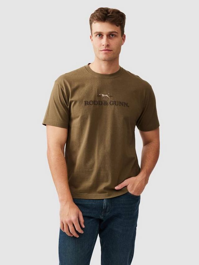 Футболка The Peaks Logo из хлопка Rodd & Gunn, Olive
Футболка The Peaks Logo из хлопка Rodd & Gunn, Olive