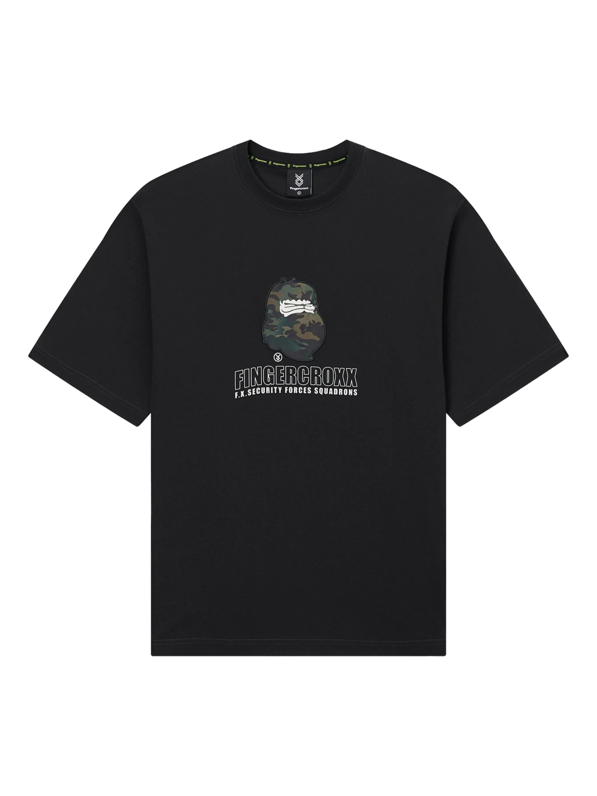 Футболка с камуфляжным принтом Fingercroxx, черный
Футболка с камуфляжным принтом Fingercroxx, черный