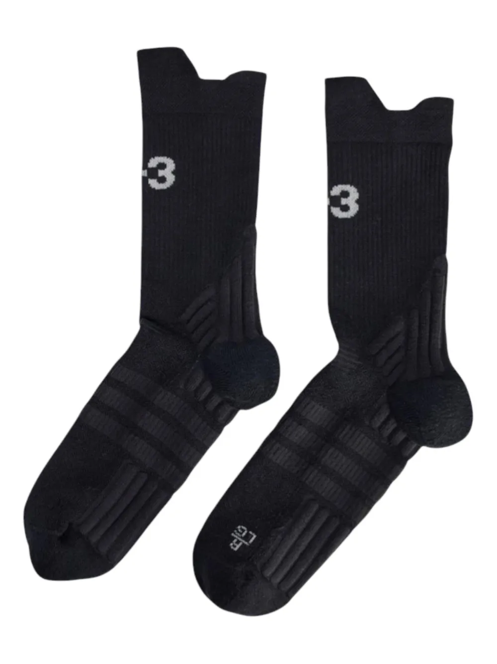 Теннисные носки с логотипом Y-3, черный 
Теннисные носки с логотипом Y-3, черный