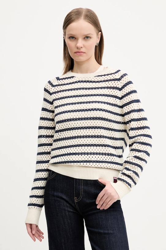 Хлопковый свитер Superdry, бежевый
Хлопковый свитер Superdry, бежевый