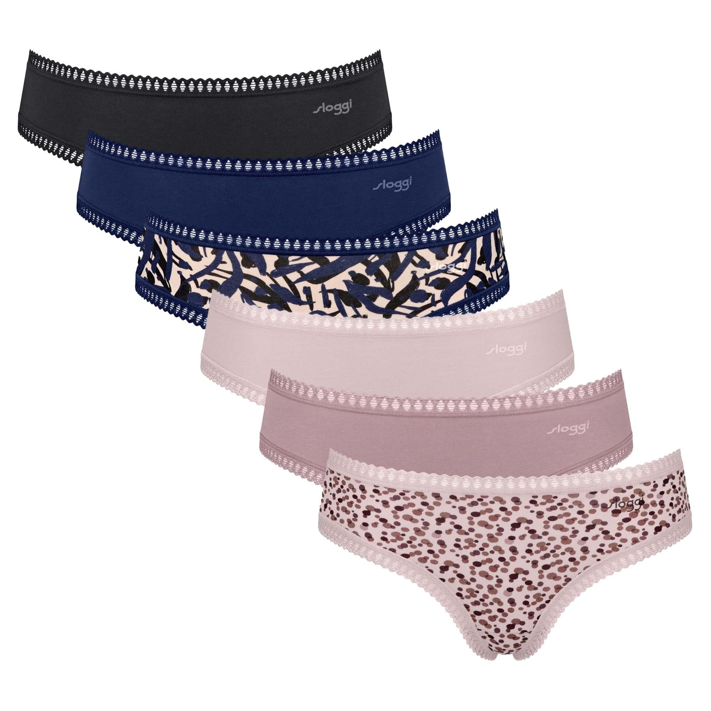 SLOGGI Трусики в цветах Blue, Pink, Black
SLOGGI Трусики в цветах Blue, Pink, Black