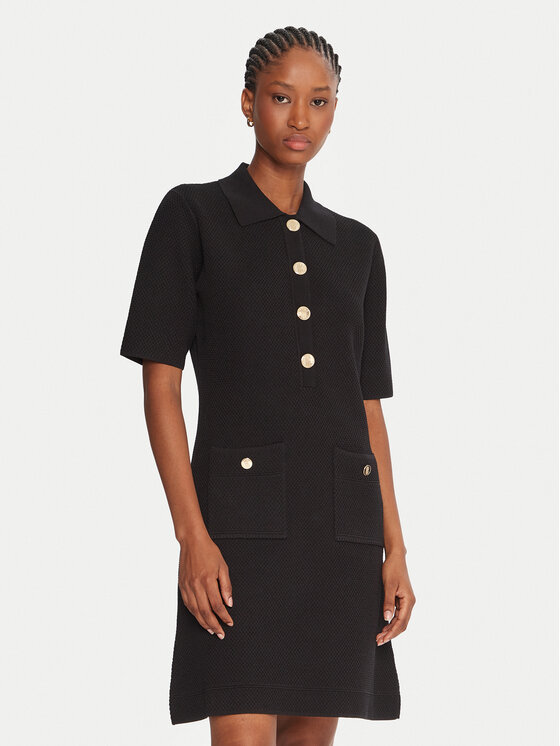 Повседневное платье regular fit FR25WD5005K55301 Fracomina, черный
Повседневное платье regular fit FR25WD5005K55301 Fracomina, черный