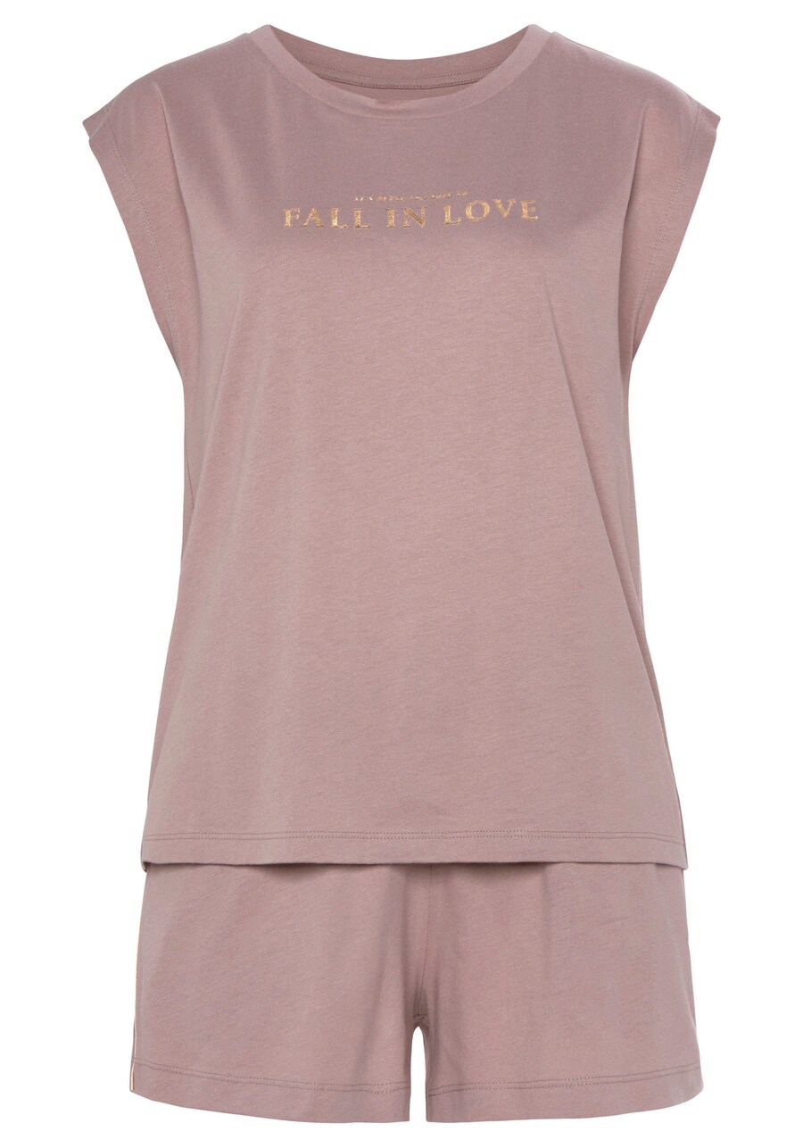 Короткий пижамный комплект VIVANCE Dreams, Dusky pink
Короткий пижамный комплект VIVANCE Dreams, Dusky pink