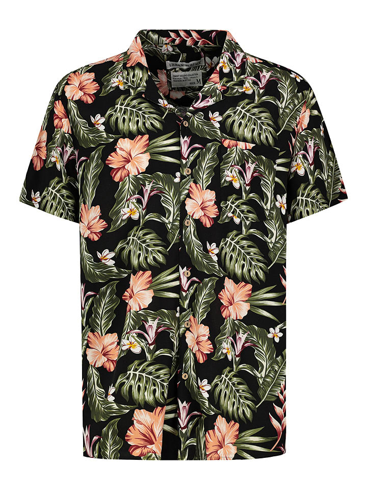 Рубашка Urban Surface, черный/зеленый
Рубашка Urban Surface, черный/зеленый