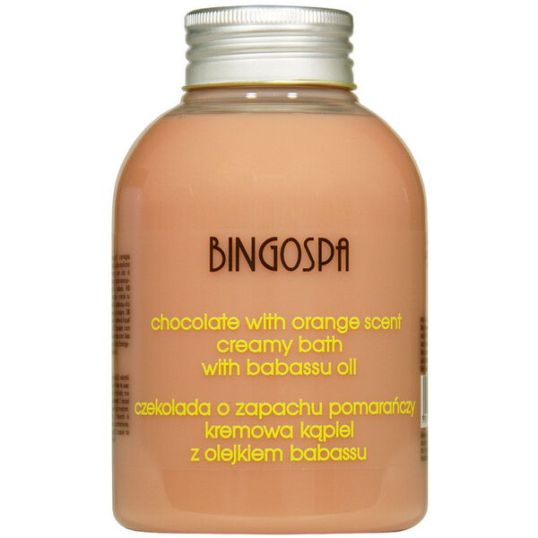 Крем для ванны с ароматом шоколадного апельсина и маслом бабассу, 500 мл Bingospa
Крем для ванны с ароматом шоколадного апельсина и маслом бабассу, 500 мл Bingospa